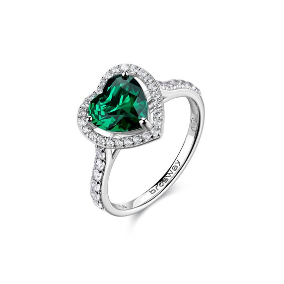 Anello Brosway Donna FANCY - LIFE GREEN in Argento FLG147D - FLG147D